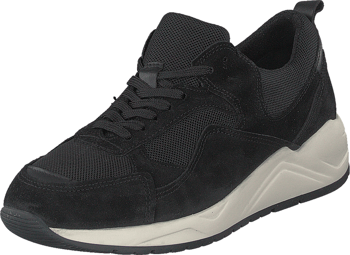 Biadakota Wildleder Sneaker 101 Schwarz