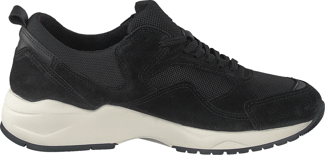 Biadakota Wildleder Sneaker 101 Schwarz