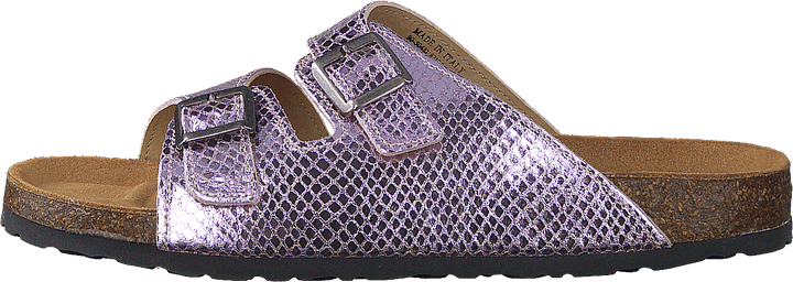 Biabetricia Buckle Sandal 468 Pink Snake