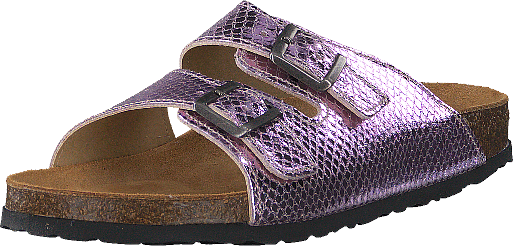 Biabetricia Buckle Sandal 468 Pink Snake