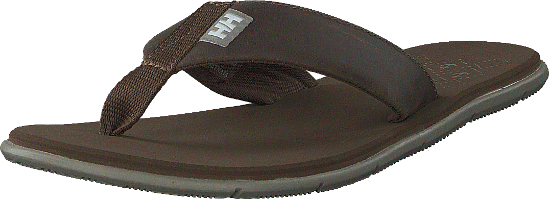 W Seasand Leather Sandal Fossil / Aluminium