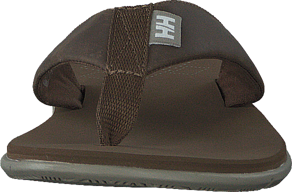 W Seasand Leather Sandal Fossil / Aluminium