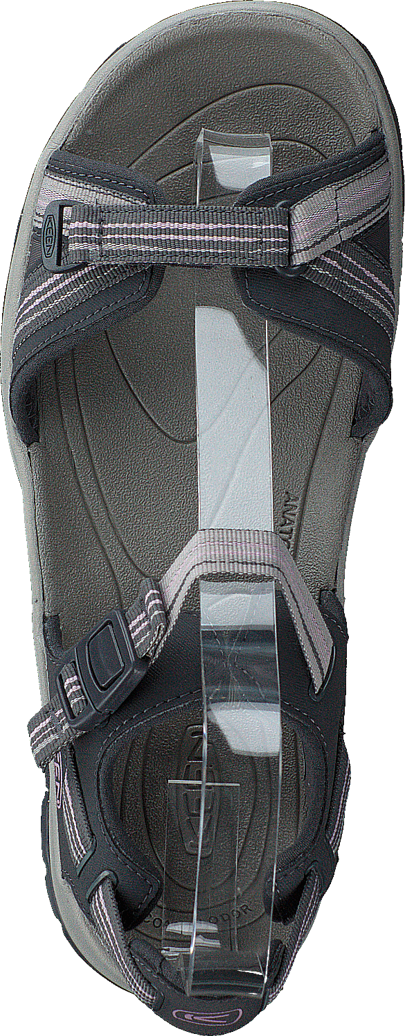 Terradora Ii Open Toe Sandal Dark Grey/dawn Pink