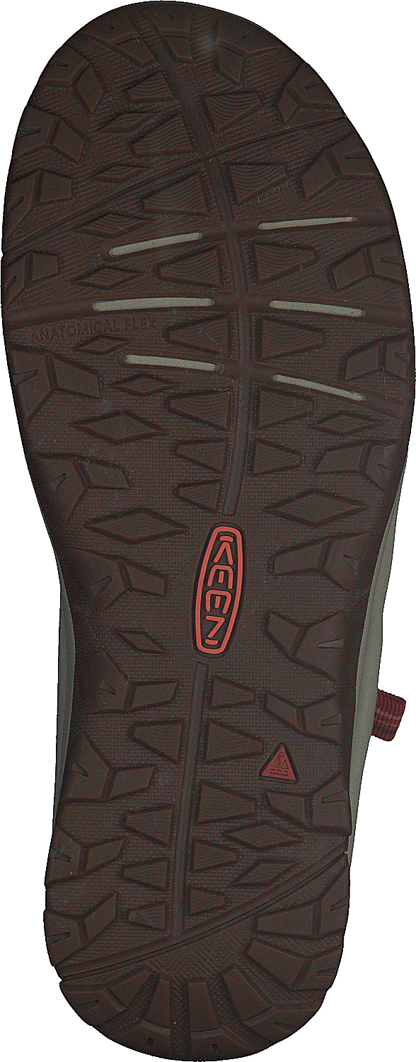 Terradora Ii Open Toe Sandal Dark Red/coral