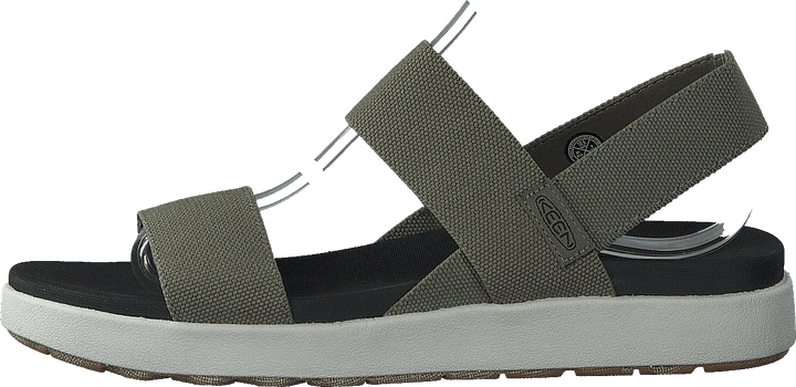 Elle Backstrap Staubig-Oliv