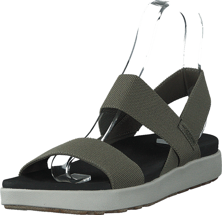 Elle Backstrap Staubig-Oliv