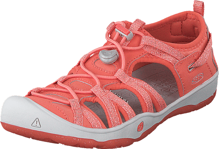 Moxie Sandal Youth Coral/vapor
