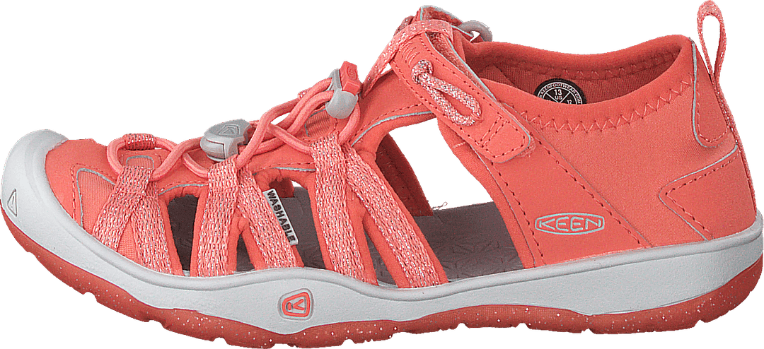 Moxie Sandal Children Coral/vapor