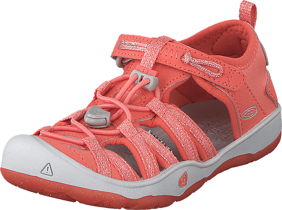 Moxie Sandal Children Coral/vapor