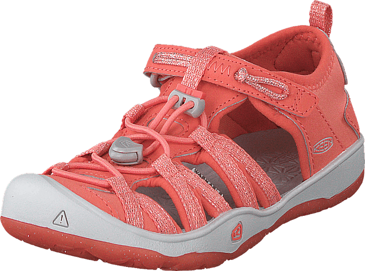Moxie Sandal Children Coral/vapor