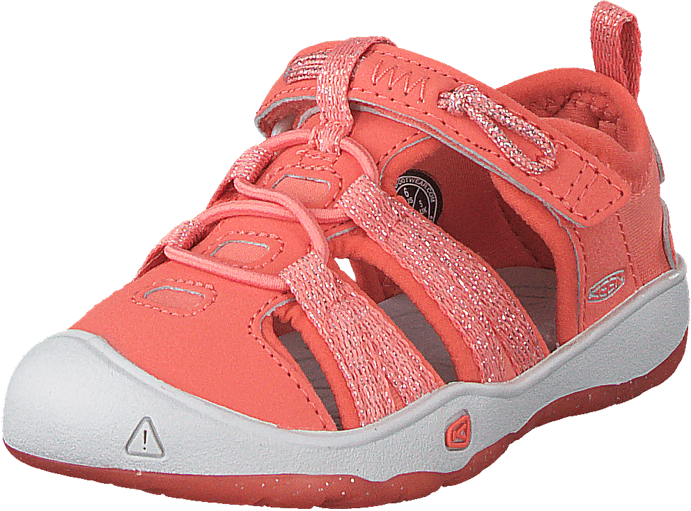Moxie Sandal Tots Coral/vapor