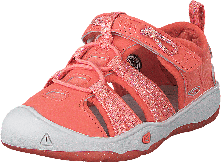 Moxie Sandal Tots Coral/vapor