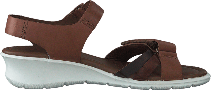 Felicia Sandal Brandy/coffee/mahogany