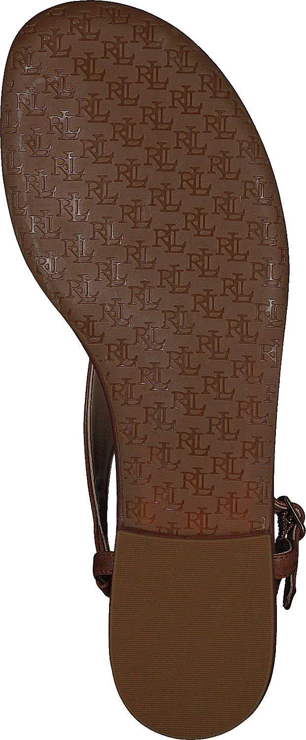 Sandalo Ellington in pelle brunita Deep Saddle Tan