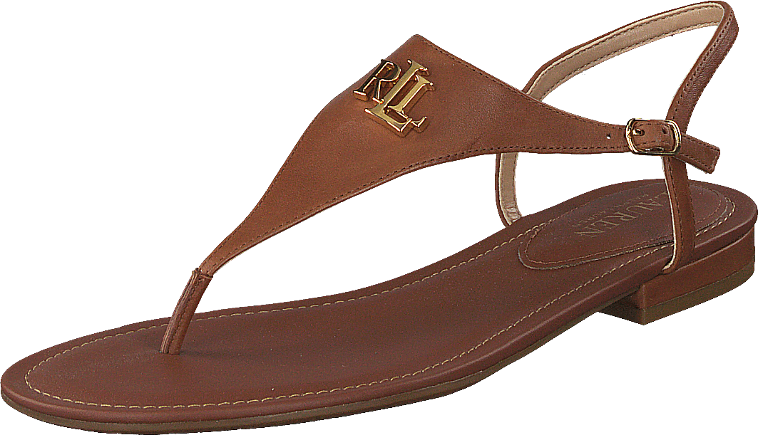 Sandalo Ellington in pelle brunita Deep Saddle Tan