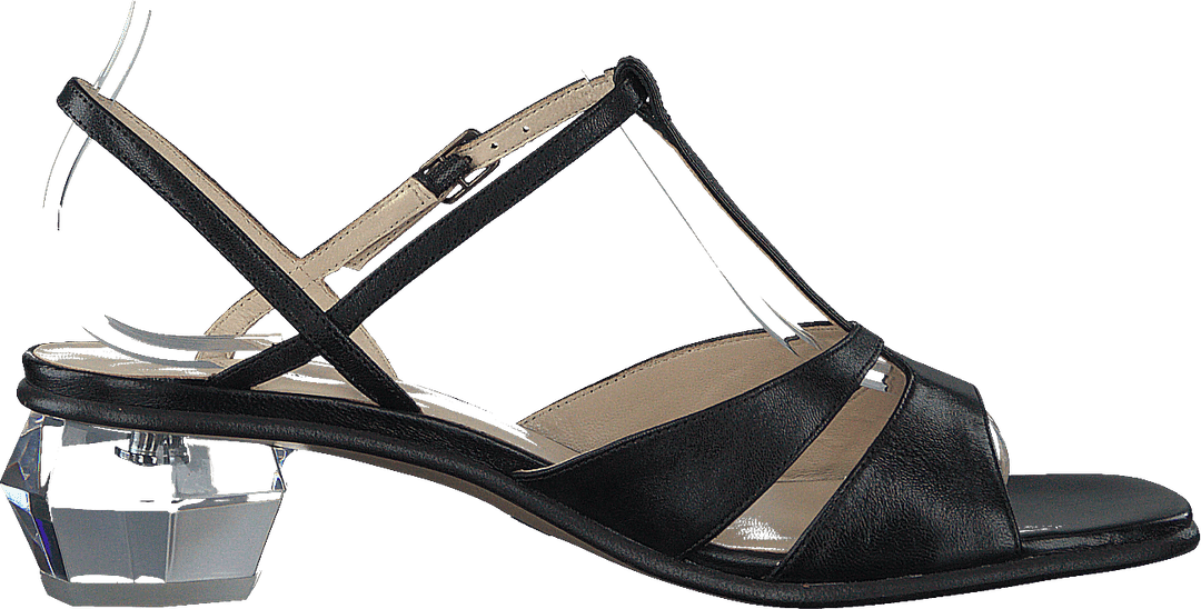 The Gem Sandal Black