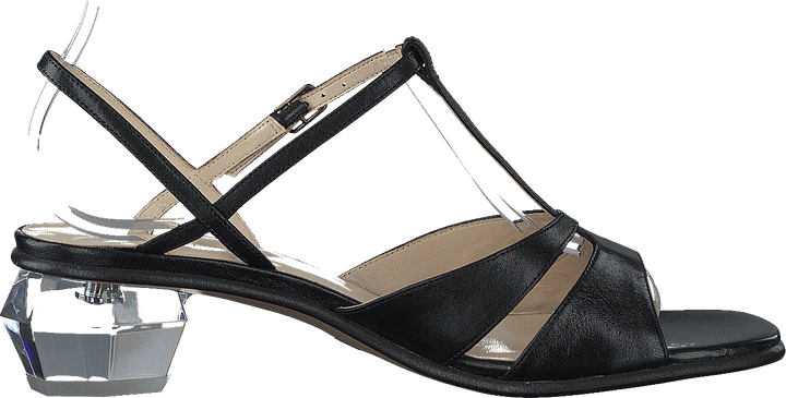 The Gem Sandal Black