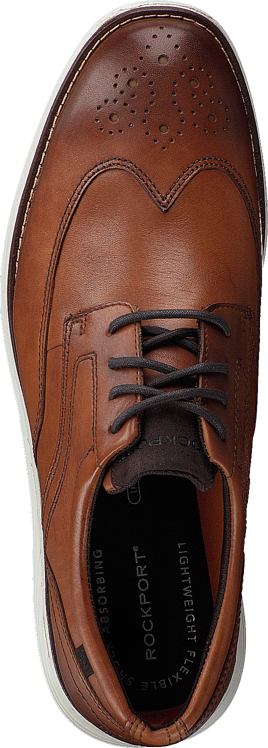 Garett Wingtip Cognac