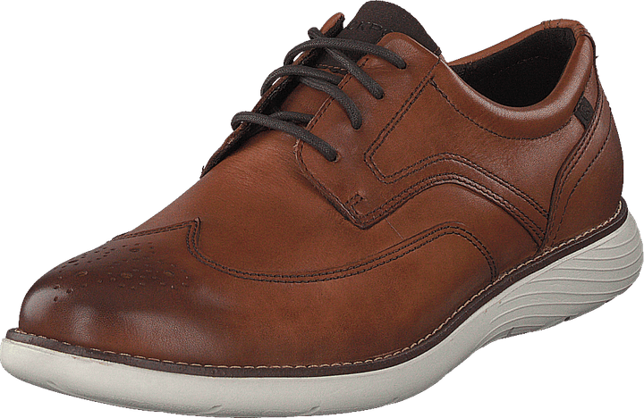 Garett Wingtip Cognac