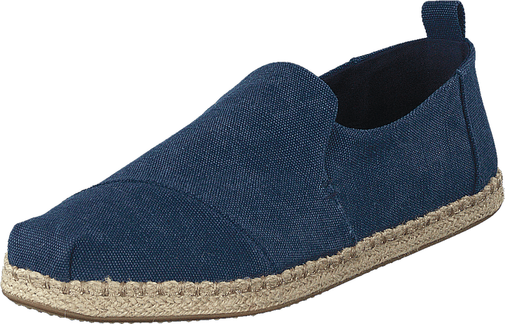 Navy Washed Canvas Mn Dalr Esp Navy