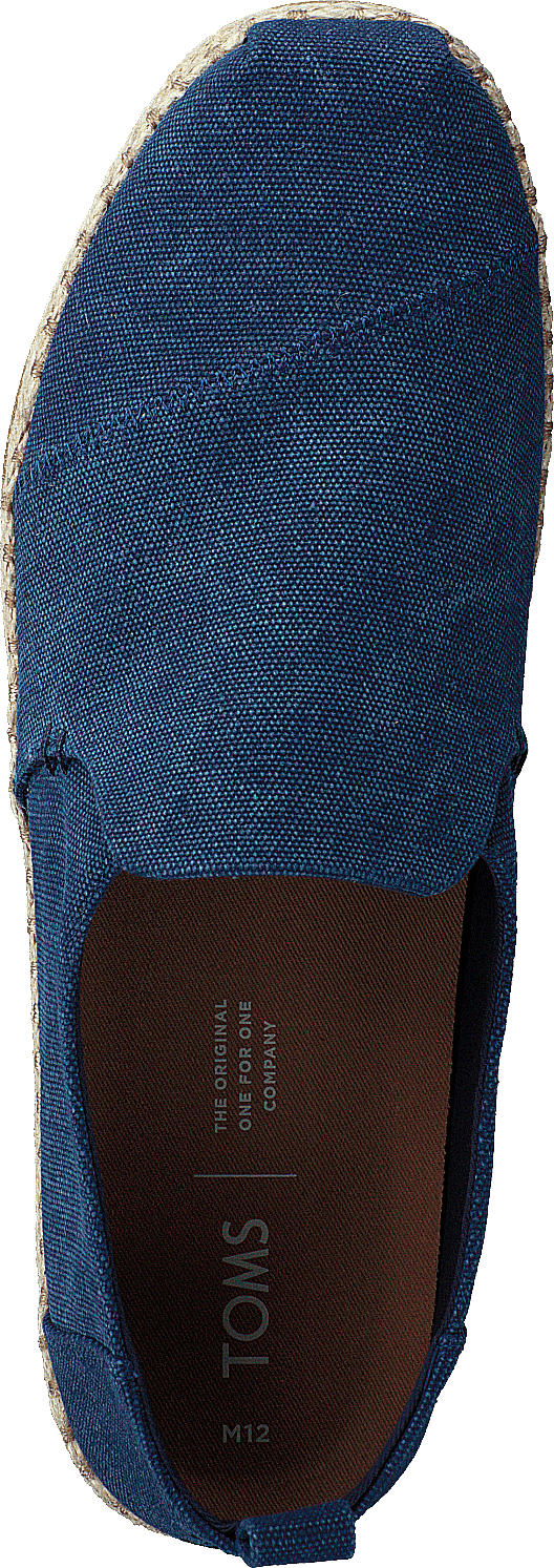 Navy Washed Canvas Mn Dalr Esp Navy