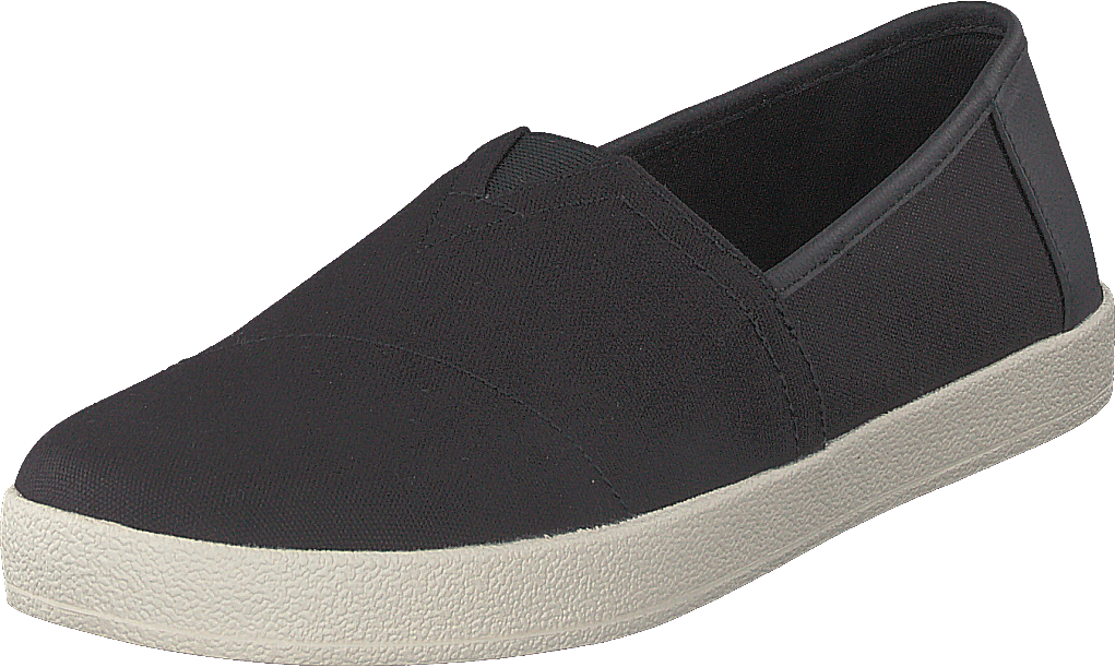 Černé plátno Mn Ava Slipon Car Black