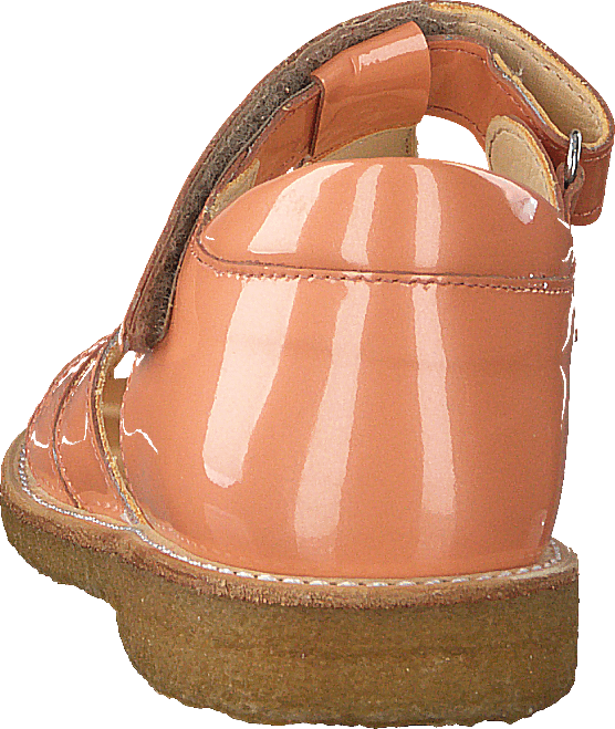 Sandal With Heart Detail And V Peach