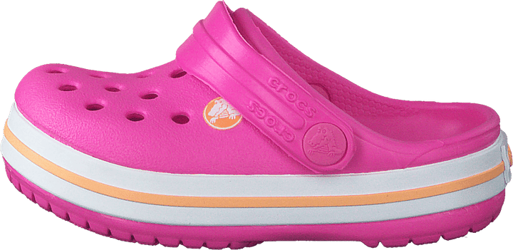 Crocband Clog Kinder Electric Pink/Kantaloupe