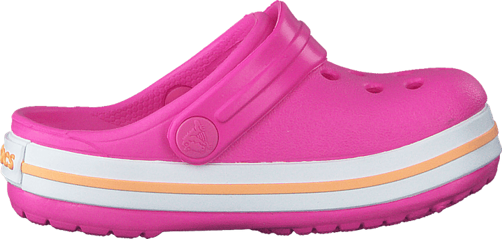 Crocband Clog Kinder Electric Pink/Kantaloupe