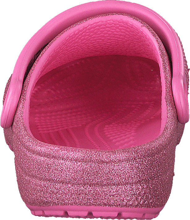 Classic Glitter Clog Kids Pink Lemonade
