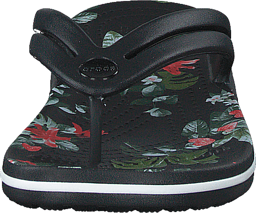 Crocband Botanical Print Flp W Schwarz/tropisch