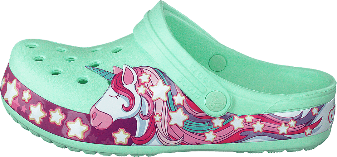 Fun Lab Unicorn Band Clog Kids Neo Mint