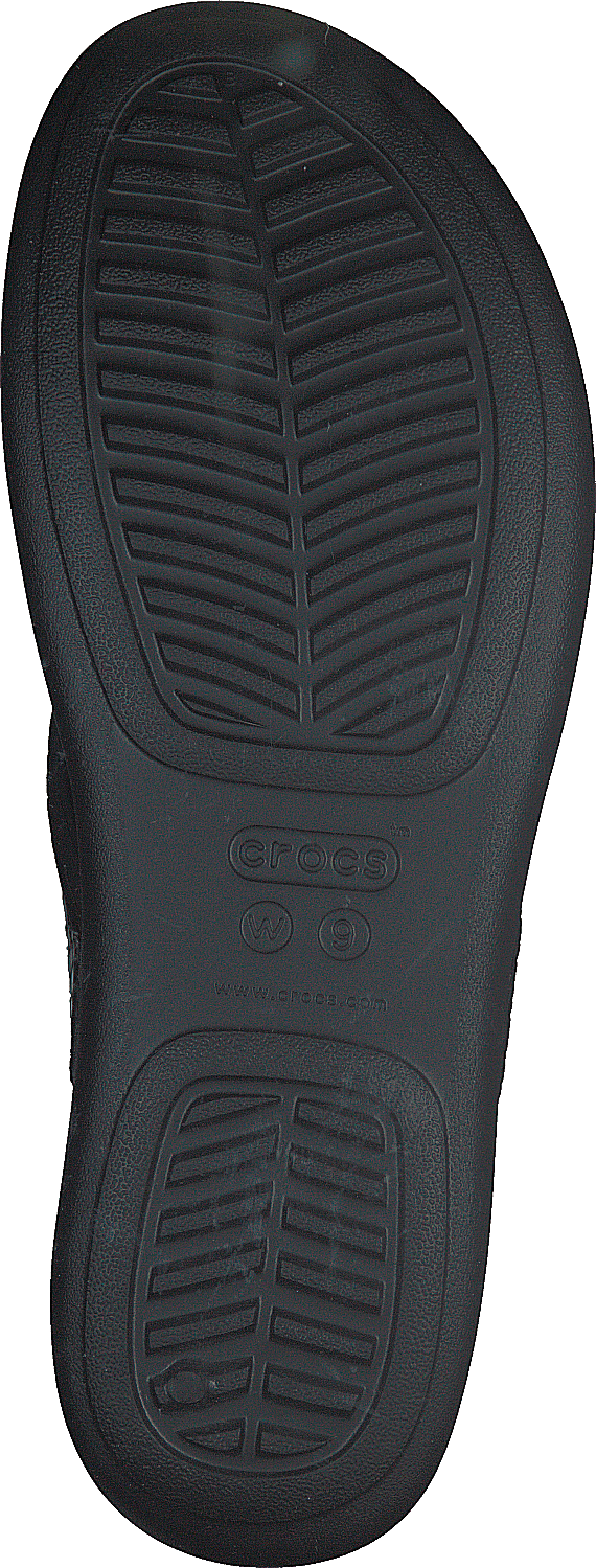 Crocs Monterey Metllc Wdg Fp W Dunkle Holzkohle/schwarz