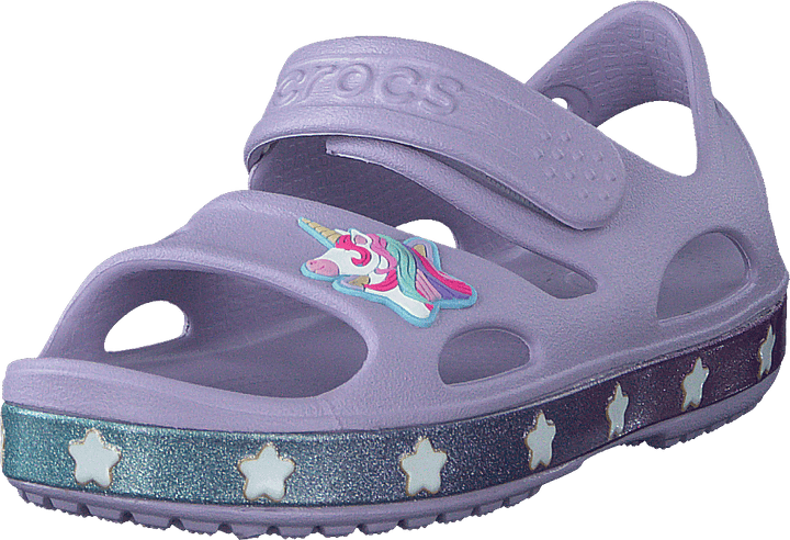 Crocsfl Einhorn Charme Sandale G Lavendel