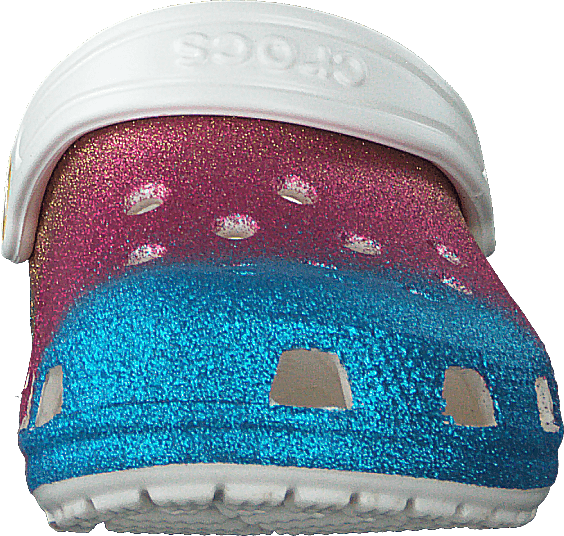 Classic Ombre Glitter Clog K Oyster/multi