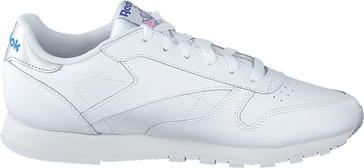 Cl Lthr White/humble Blue/jasmine Pink