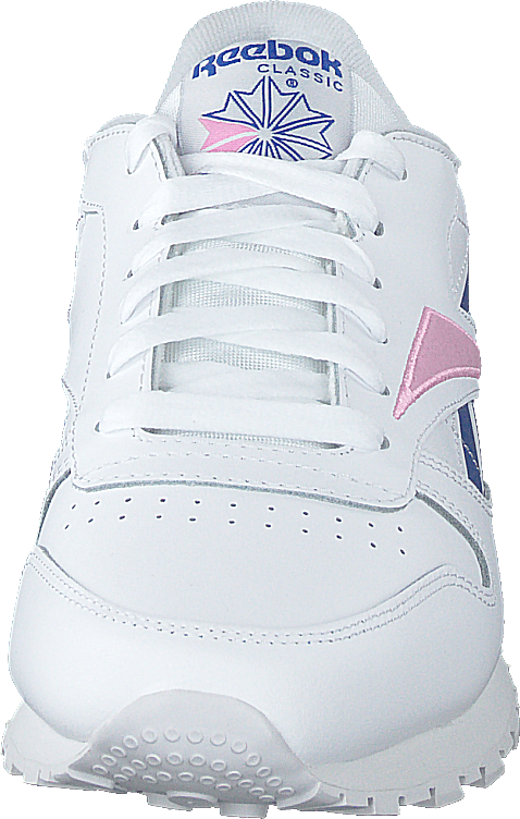 Cl Lthr White/humble Blue/jasmine Pink
