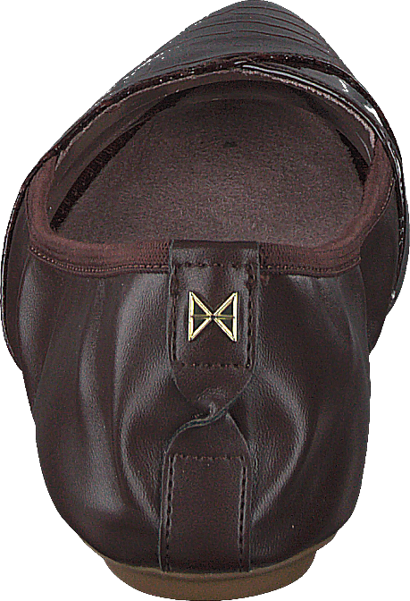Ivy Brown Patent Croc
