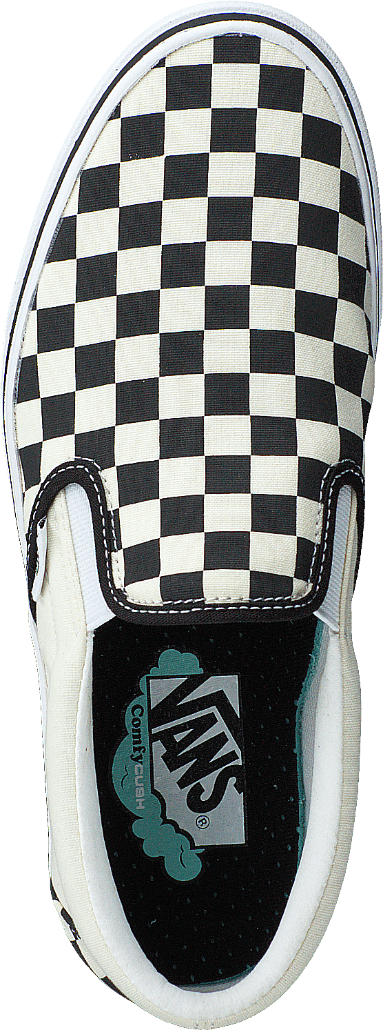 Ua Comfycush Slip-on (classic) Checkerboard/true Wh