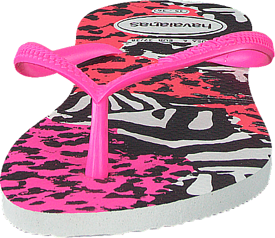 Animale sottile bianco/rosa