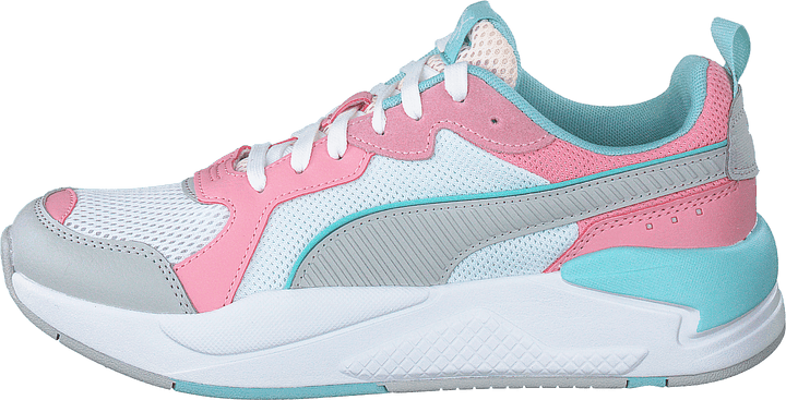 X-ray Jr Puma White-high Rise-peony-gul