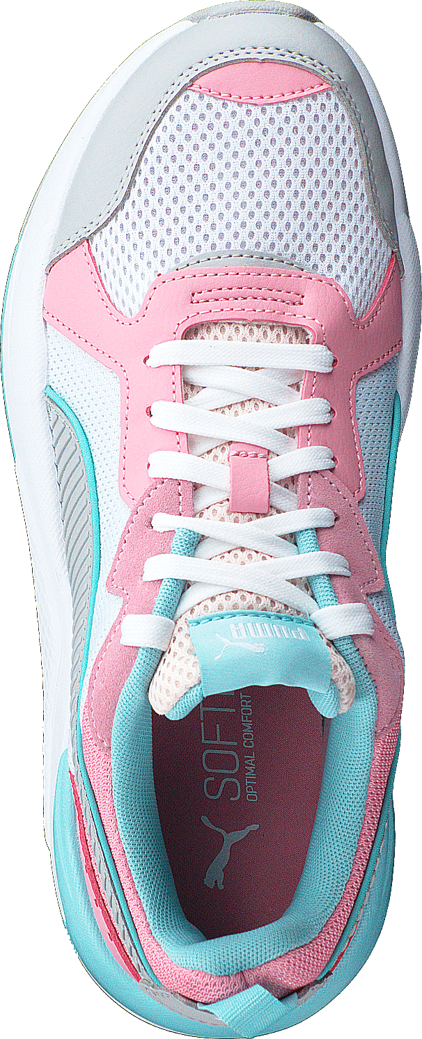 X-ray Jr Puma White-high Rise-peony-gul