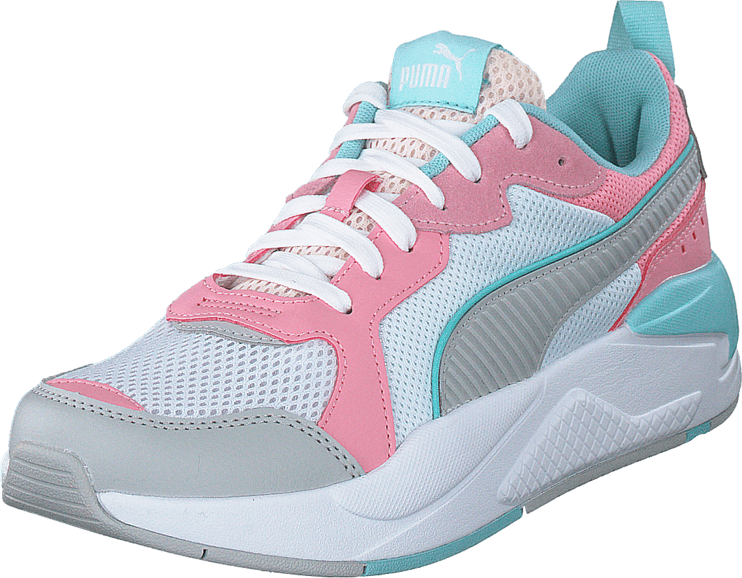X-ray Jr Puma White-high Rise-peony-gul