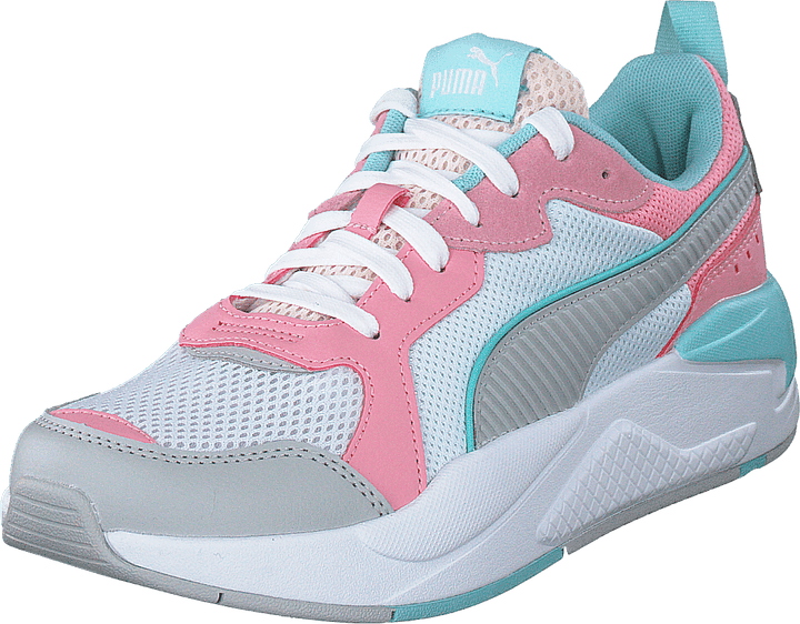 X-ray Jr Puma White-high Rise-peony-gul