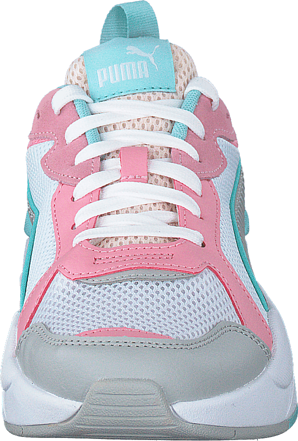 X-ray Jr Puma White-high Rise-peony-gul