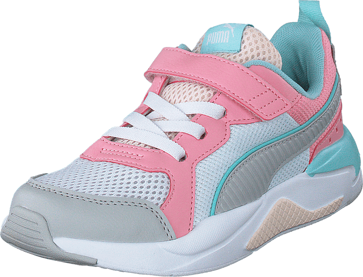 X-ray Ac Ps Puma White-high Rise-peony-gul