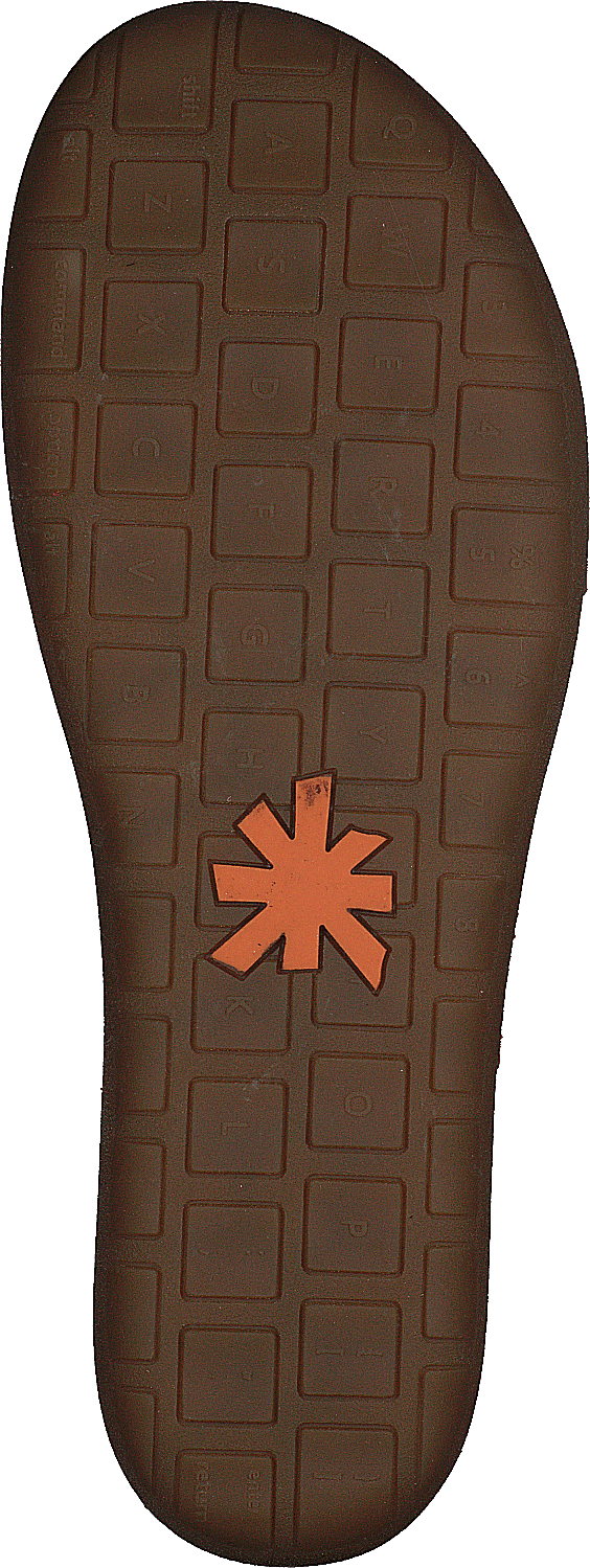 Rhodes Coral Suede