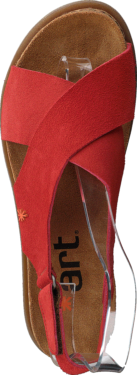 Rhodes Coral Suede