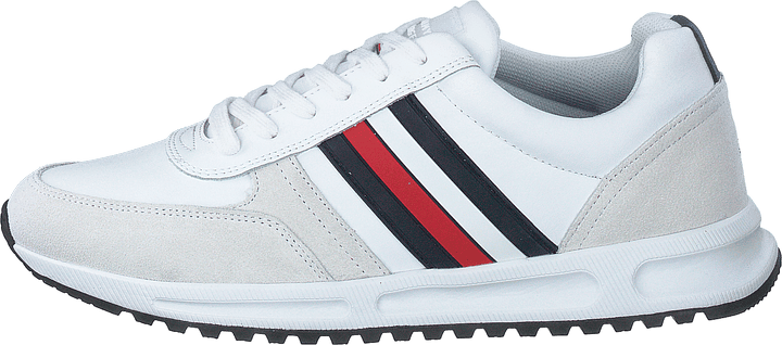 Modern Corporate Leather Runne White Ybs