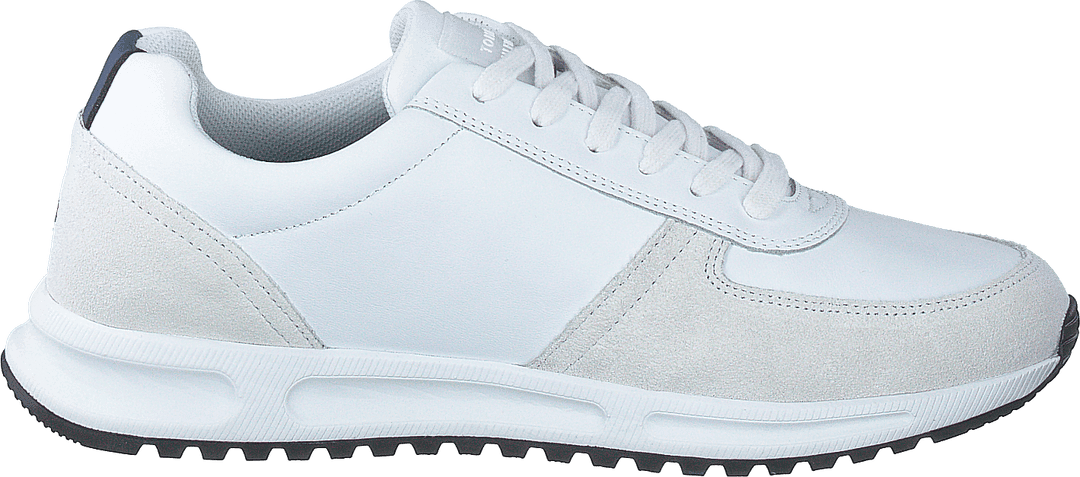 Modern Corporate Leather Runne White Ybs